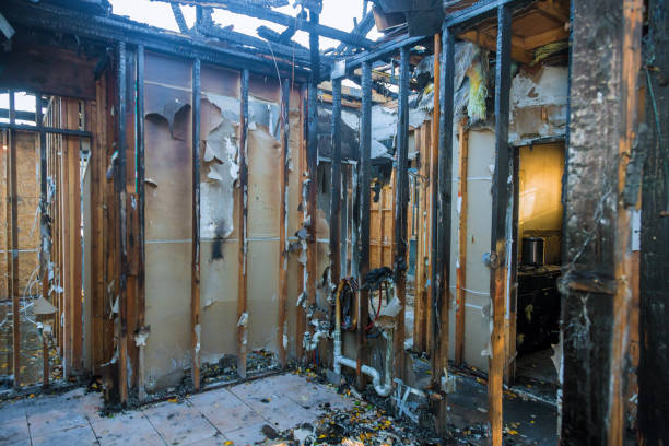 Professional Fire Damage Assessment technician working in Monona, WI